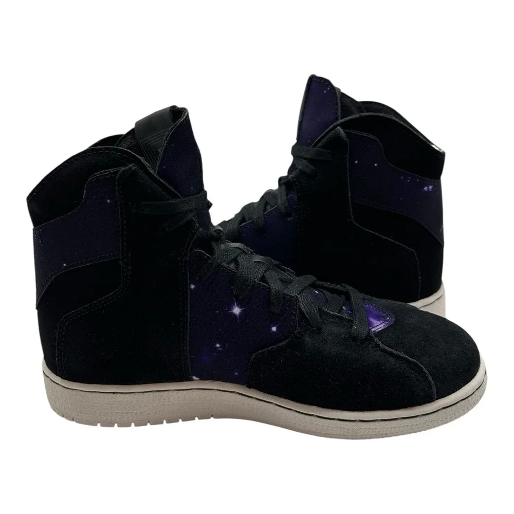 Jordan black shoes
